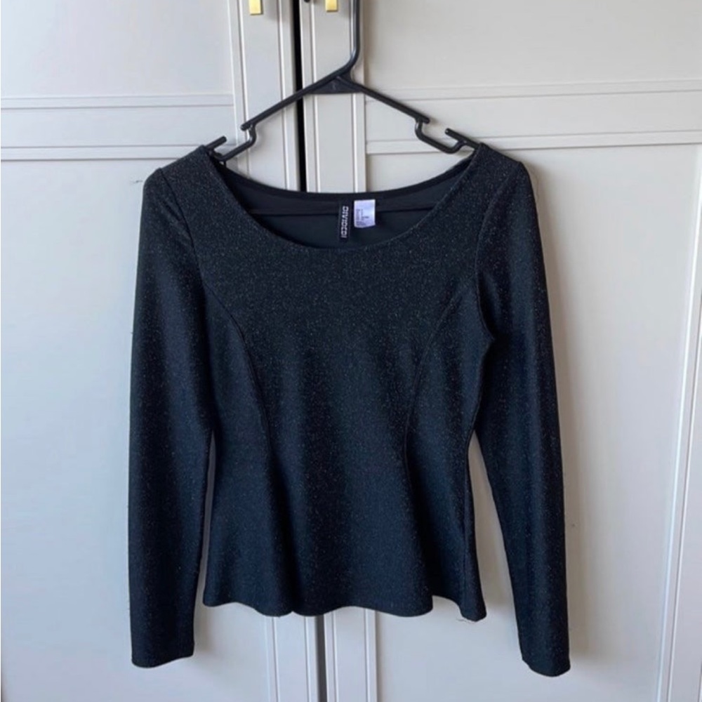 Black H&M Long Sleeve - S